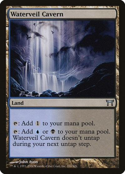 Waterveil Cavern [Champions of Kamigawa] | Exor Games Dartmouth