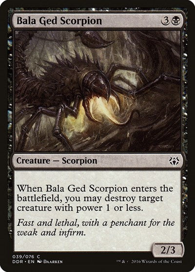 Bala Ged Scorpion [Duel Decks: Nissa vs. Ob Nixilis] | Exor Games Dartmouth