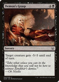 Demon's Grasp [Duel Decks: Nissa vs. Ob Nixilis] | Exor Games Dartmouth