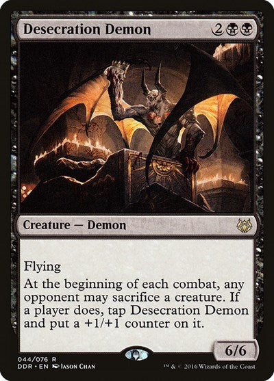 Desecration Demon [Duel Decks: Nissa vs. Ob Nixilis] | Exor Games Dartmouth