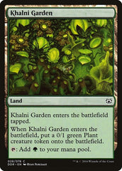 Khalni Garden [Duel Decks: Nissa vs. Ob Nixilis] | Exor Games Dartmouth