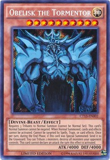 Obelisk the Tormentor [CT13-EN002] Secret Rare | Exor Games Dartmouth