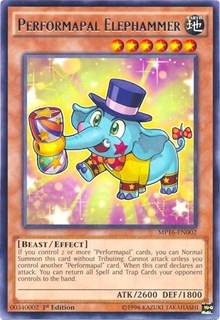 Performapal Elephammer [MP16-EN002] Rare | Exor Games Dartmouth