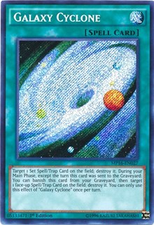 Galaxy Cyclone [MP16-EN027] Secret Rare | Exor Games Dartmouth