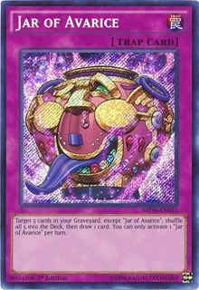 Jar of Avarice [MP16-EN033] Secret Rare | Exor Games Dartmouth