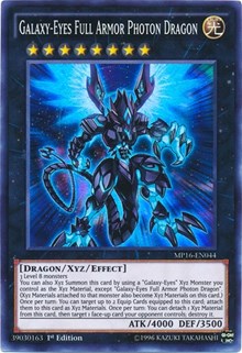 Galaxy-Eyes Full Armor Photon Dragon [MP16-EN044] Super Rare | Exor Games Dartmouth