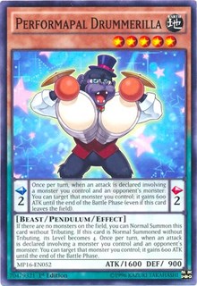 Performapal Drummerilla [MP16-EN052] Common | Exor Games Dartmouth