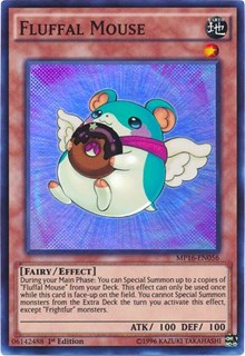 Fluffal Mouse [MP16-EN056] Super Rare | Exor Games Dartmouth