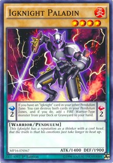 Igknight Paladin [MP16-EN067] Common | Exor Games Dartmouth