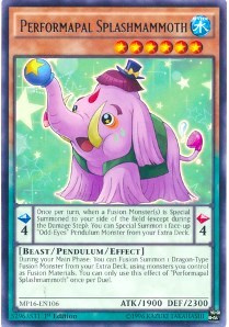 Performapal Splashmammoth [MP16-EN106] Rare | Exor Games Dartmouth