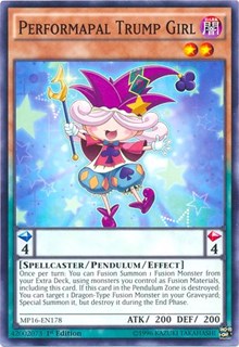 Performapal Trump Girl [MP16-EN178] Common | Exor Games Dartmouth