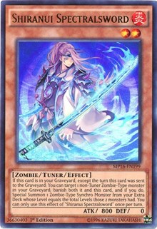 Shiranui Spectralsword [MP16-EN199] Ultra Rare | Exor Games Dartmouth