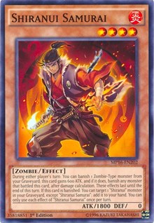 Shiranui Samurai [MP16-EN202] Common | Exor Games Dartmouth