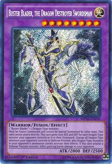 Buster Blader, the Dragon Destroyer Swordsman [MP16-EN210] Secret Rare | Exor Games Dartmouth