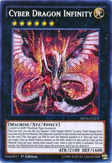 Cyber Dragon Infinity [MP16-EN237] Secret Rare | Exor Games Dartmouth