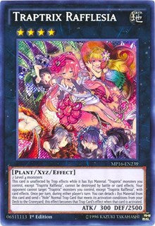 Traptrix Rafflesia [MP16-EN239] Secret Rare | Exor Games Dartmouth