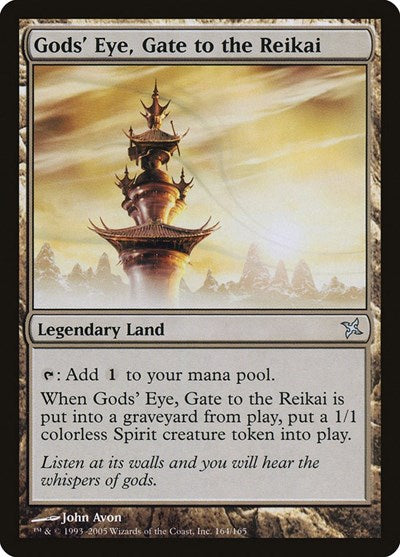Gods' Eye, Gate to the Reikai [Betrayers of Kamigawa] | Exor Games Dartmouth