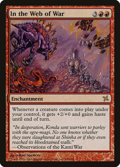 In the Web of War [Betrayers of Kamigawa] | Exor Games Dartmouth