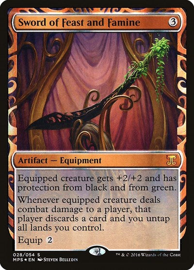 Sword of Feast and Famine [Kaladesh Inventions] | Exor Games Dartmouth