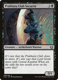 Prakhata Club Security [Kaladesh] | Exor Games Dartmouth