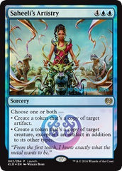 Saheeli's Artistry [Kaladesh Promos] | Exor Games Dartmouth