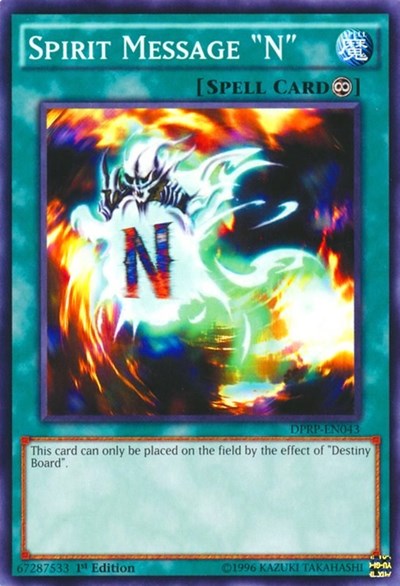 Spirit Message "N" [DPRP-EN043] Common | Exor Games Dartmouth