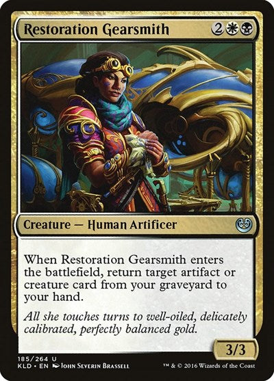 Restoration Gearsmith [Kaladesh] | Exor Games Dartmouth