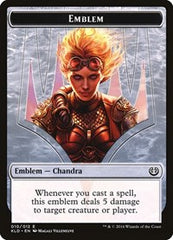 Chandra, Torch of Defiance Emblem [Kaladesh Tokens] | Exor Games Dartmouth