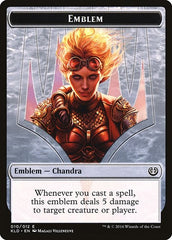 Chandra, Torch of Defiance Emblem [Kaladesh Tokens] | Exor Games Dartmouth