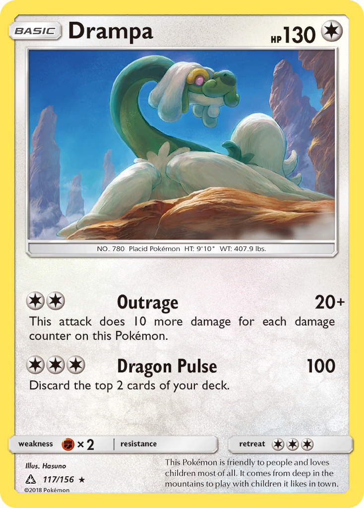 Drampa (117/156) [Sun & Moon: Ultra Prism] | Exor Games Dartmouth