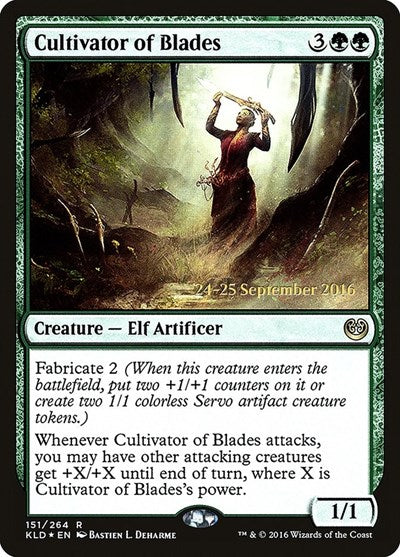 Cultivator of Blades [Kaladesh Promos] | Exor Games Dartmouth