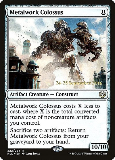 Metalwork Colossus [Kaladesh Promos] | Exor Games Dartmouth