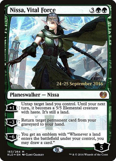 Nissa, Vital Force [Kaladesh Promos] | Exor Games Dartmouth