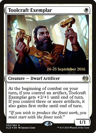 Toolcraft Exemplar [Kaladesh Promos] | Exor Games Dartmouth