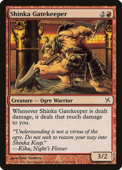 Shinka Gatekeeper [Betrayers of Kamigawa] | Exor Games Dartmouth