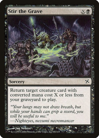 Stir the Grave [Betrayers of Kamigawa] | Exor Games Dartmouth