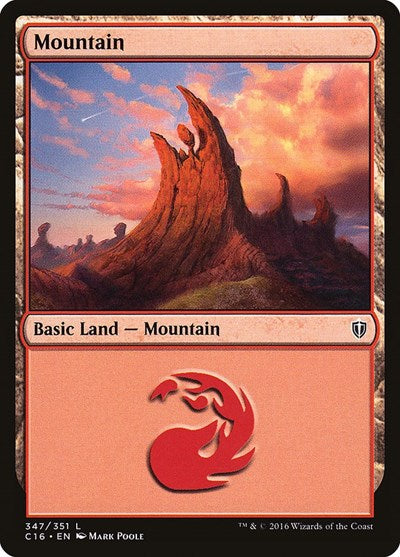 Mountain [Commander 2016] | Exor Games Dartmouth