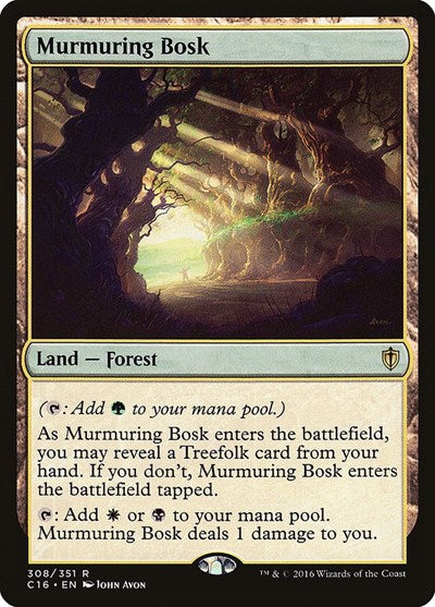 Murmuring Bosk [Commander 2016] | Exor Games Dartmouth