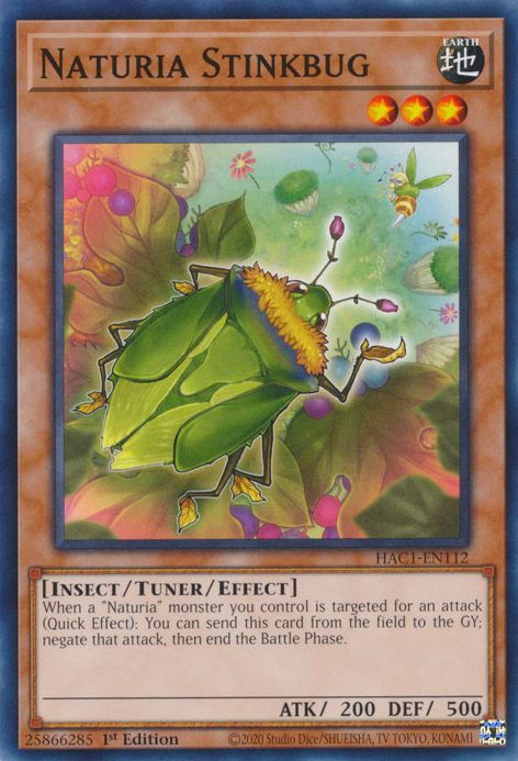 Naturia Stinkbug [HAC1-EN112] Common | Exor Games Dartmouth