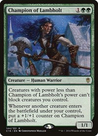 Champion of Lambholt [Commander 2016] | Exor Games Dartmouth