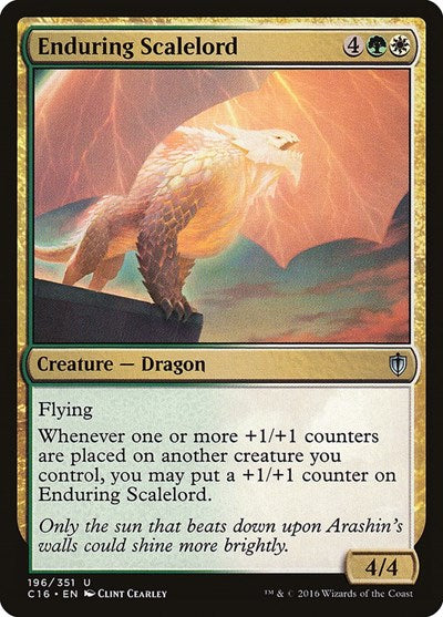 Enduring Scalelord [Commander 2016] | Exor Games Dartmouth