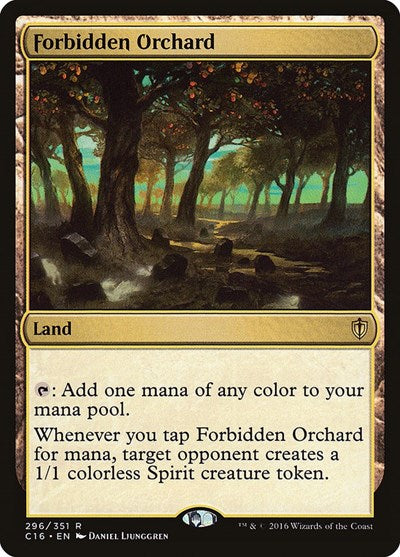 Forbidden Orchard [Commander 2016] | Exor Games Dartmouth