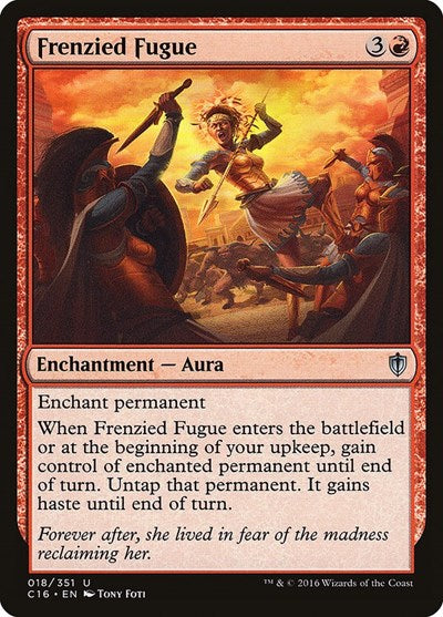 Frenzied Fugue [Commander 2016] | Exor Games Dartmouth