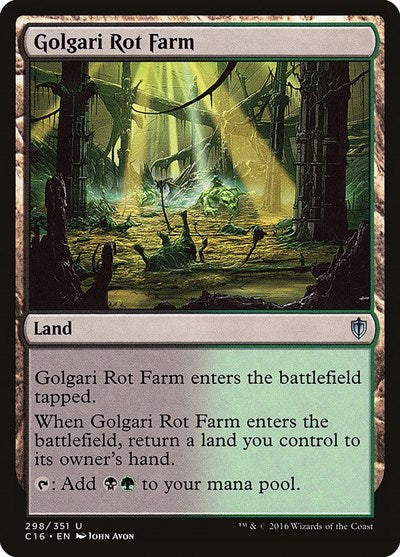 Golgari Rot Farm [Commander 2016] | Exor Games Dartmouth