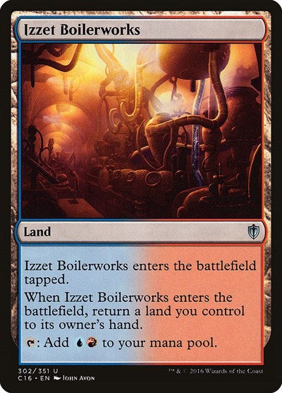 Izzet Boilerworks [Commander 2016] | Exor Games Dartmouth