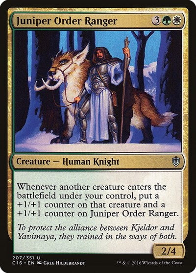 Juniper Order Ranger [Commander 2016] | Exor Games Dartmouth