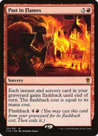 Past in Flames [Commander 2016] | Exor Games Dartmouth