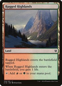 Rugged Highlands [Commander 2016] | Exor Games Dartmouth