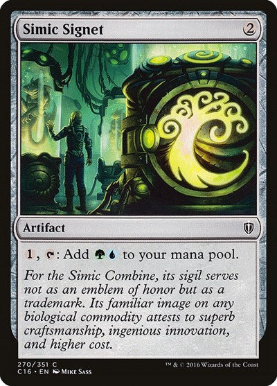 Simic Signet [Commander 2016] | Exor Games Dartmouth