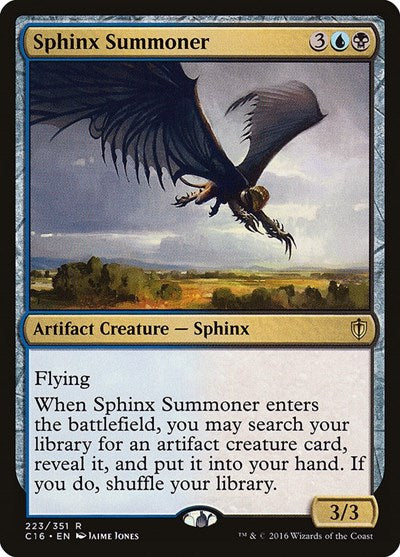 Sphinx Summoner [Commander 2016] | Exor Games Dartmouth